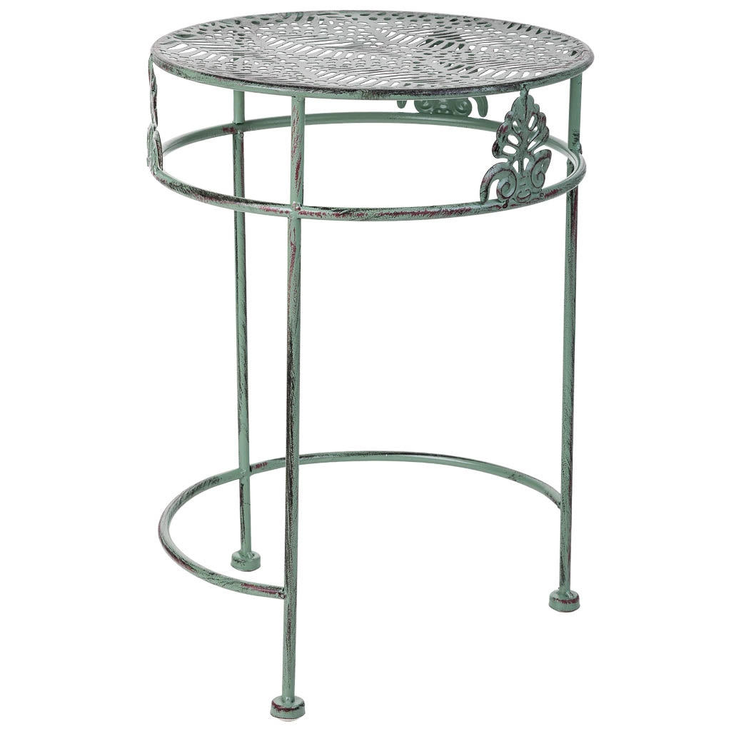 Supporto vasi verde 3 pezzi 28x28x40-24x24x34-20x20x30h cm