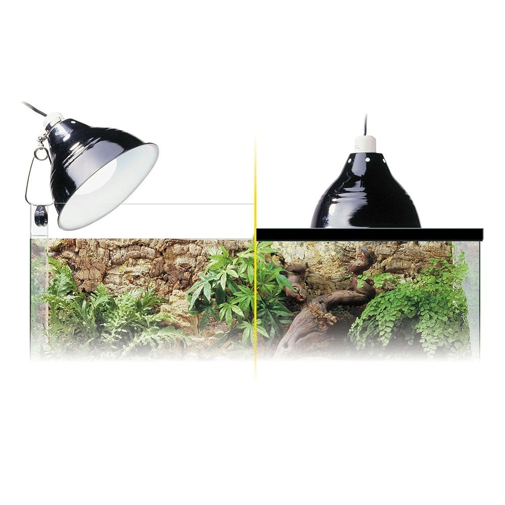 Exoterra Glow Light - Portalampada in Porcellana con Morsetto Modello: M