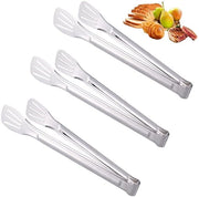 Tang Multifunzionale per Cucina - Resistente al Calore - Acciaio Inossidabile - 23,5x4,5cm - Set di Tang