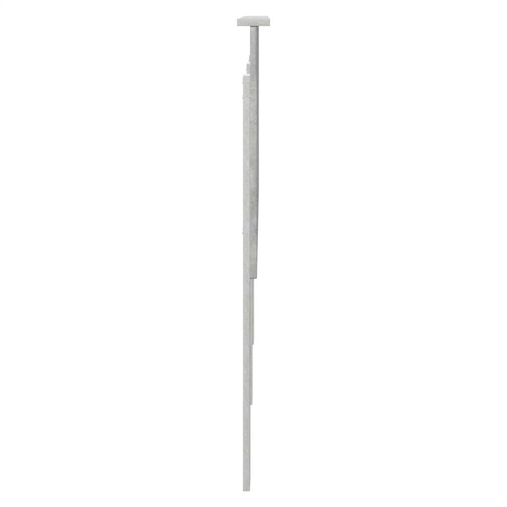 Testiera Grigio cemento Legno ingegnerizzato 887740