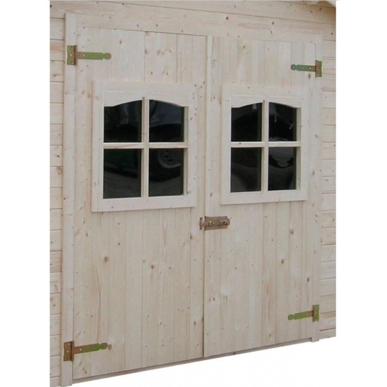 Casetta da giardino Ezooza in legno LIVIGNO, superficie totale 9.5 m² e spessore parete 28 mm Migliore offerta online