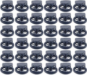 Cinture di corda metalliche 30 pezzi - Stopper per cinture di corda - Cinture per scarpe - Outdoor/ Fitness - Cinture leggere in acciaio zincato