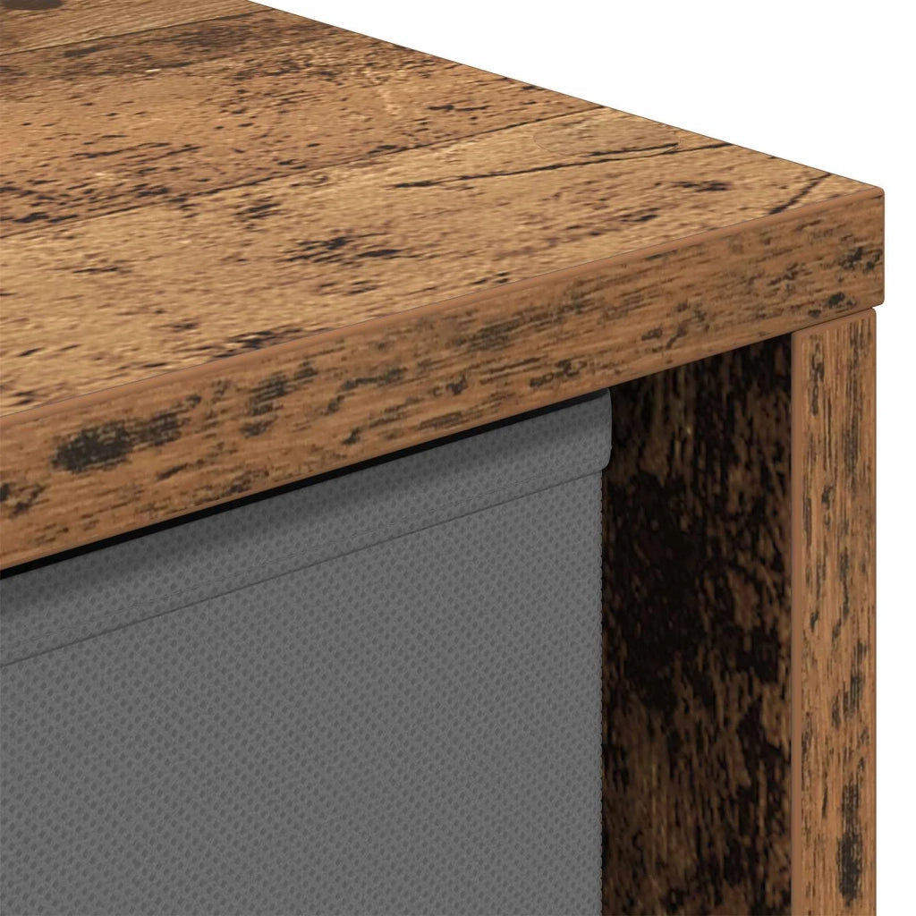 Credenza con cassetto Legno vecchio 59,5 x 27 x 57 cm