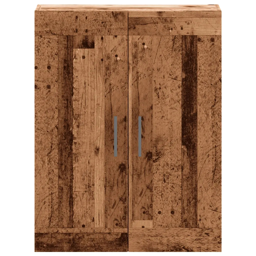 Mobile a Parete Legno Vecchio 69,5x34x90 cm in Truciolato