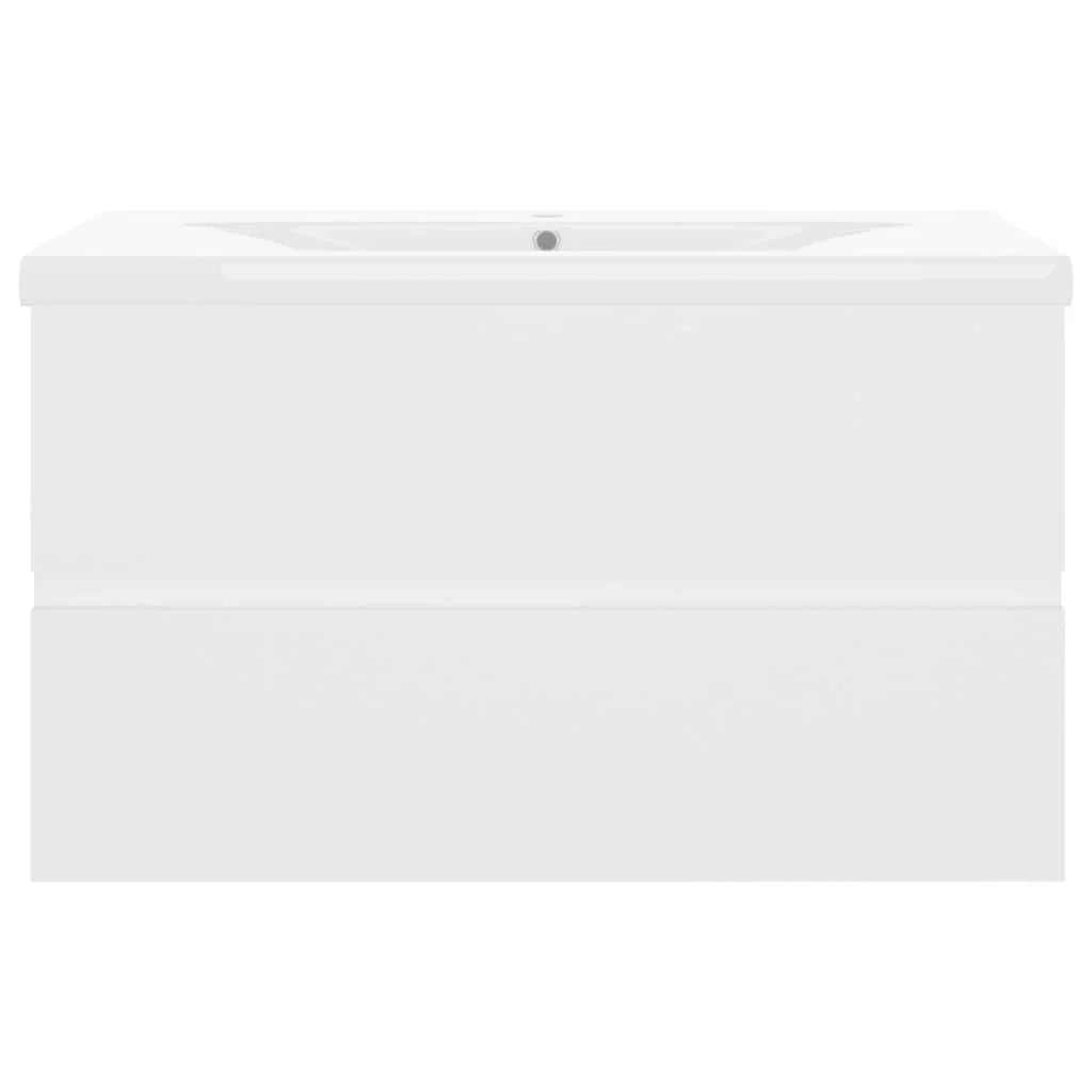 Mobile lavabo con vasca integrata 80 x 38,5 x 45 cm truciolare bianco 02_0006426