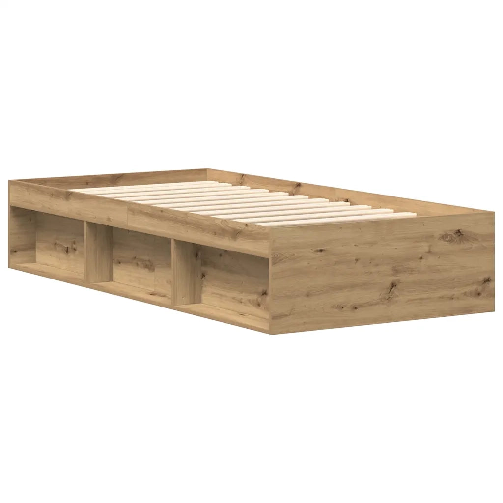 Giroletto senza Materasso Rovere Artigianale 90x190cm 3328826