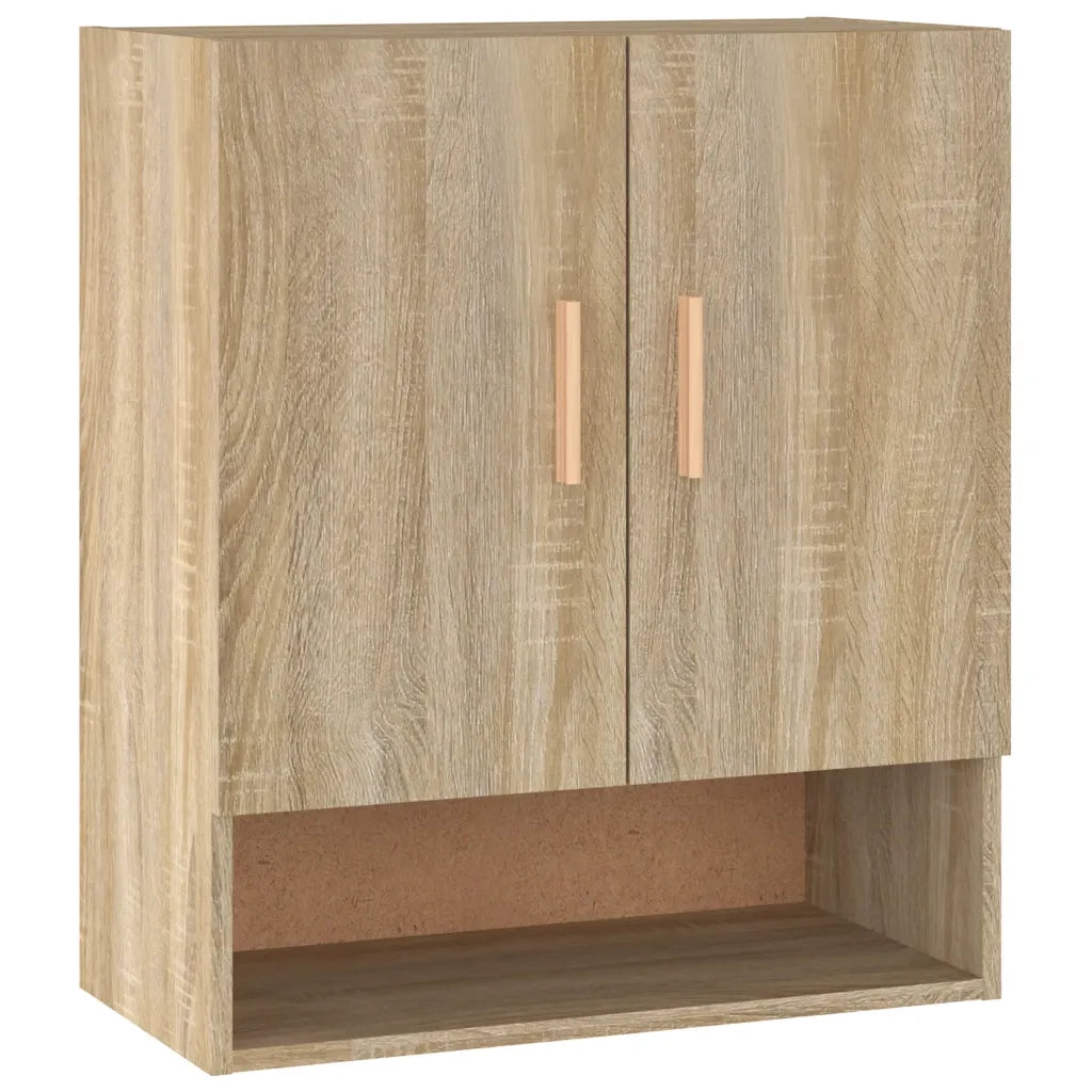 Armadietto a Muro Rovere Sonoma 60x31x70 cm Legno Multistrato 812873