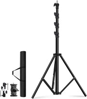 Tripod a Buffe a Scompensazione per Fotografia e Produzione Video con Struttura in Acciaio Inossidabile