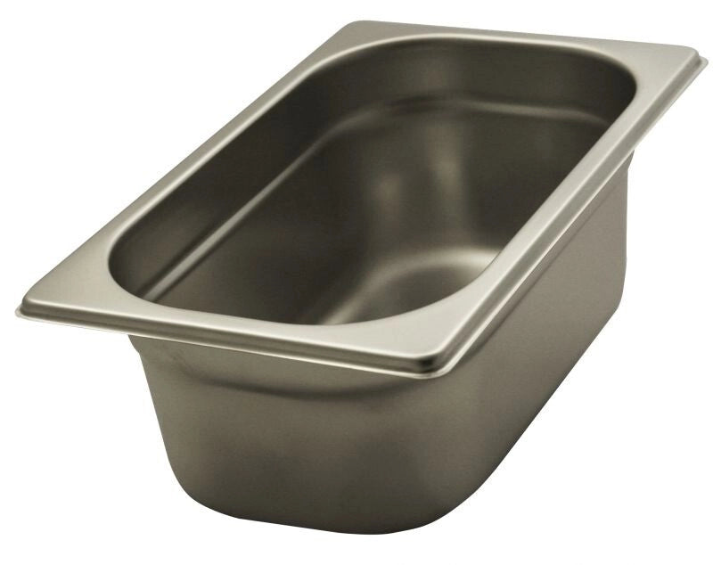 Contenitore Gastronomia Gastrò per Alimenti 2,5 Litri in Acciaio Inox 100 h mm