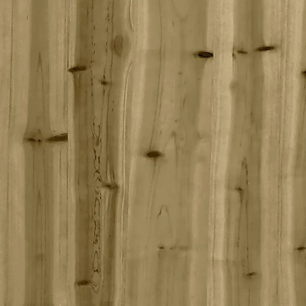 Sedia da giardino-Poggiapiedi Giardino con Cuscini 2pz Legno Impregnato di Pino 545346