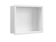 Nicchia bagno Solid Surface 30x40 cm - bianco opaco