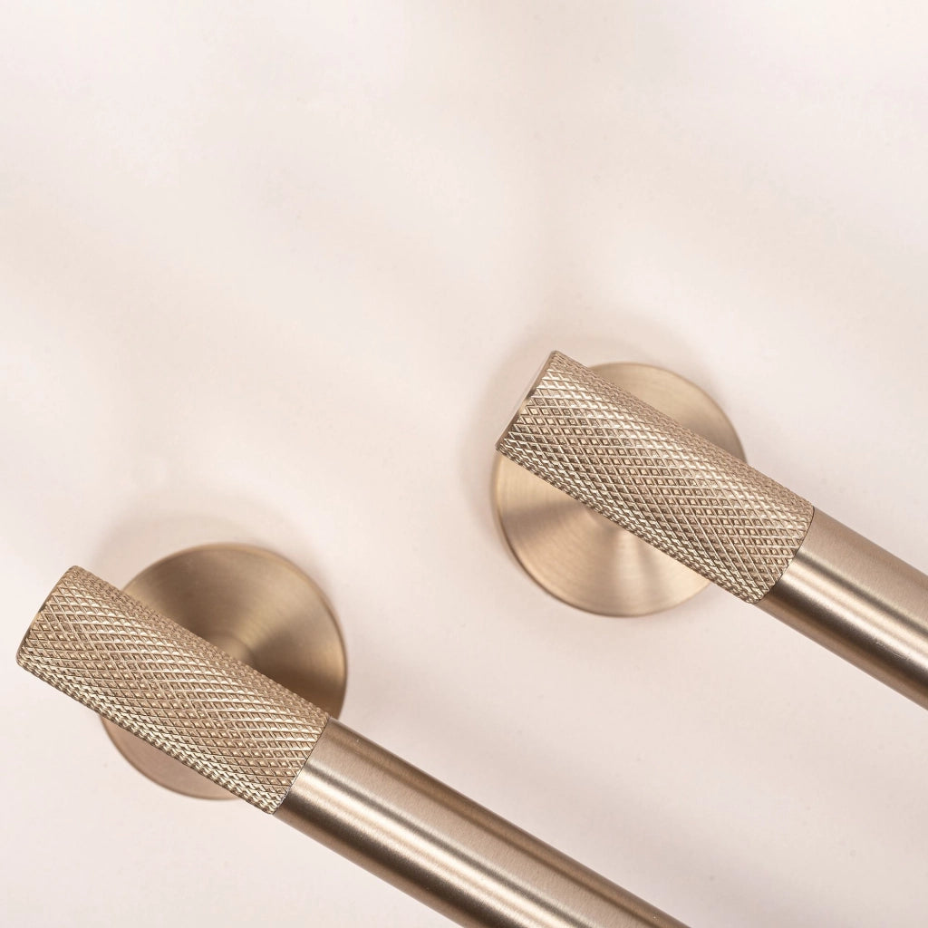 Portasciugamano Da Bagno Ring 6610 Modern Brush Gold