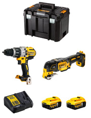 DeWALT Kit DWK219 (DCD996 + DCS355 + 2 x 5,0 Ah + DCB115 + TSTAK VI)