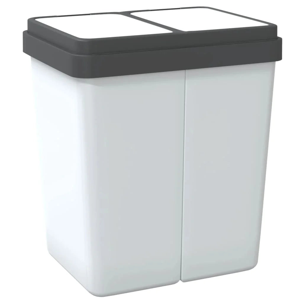 Pattumiera doppia 2 x 25 litri bianco 02_0043840