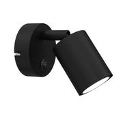 Applique moderna Arden Luminex nera orientabile 1xGU10