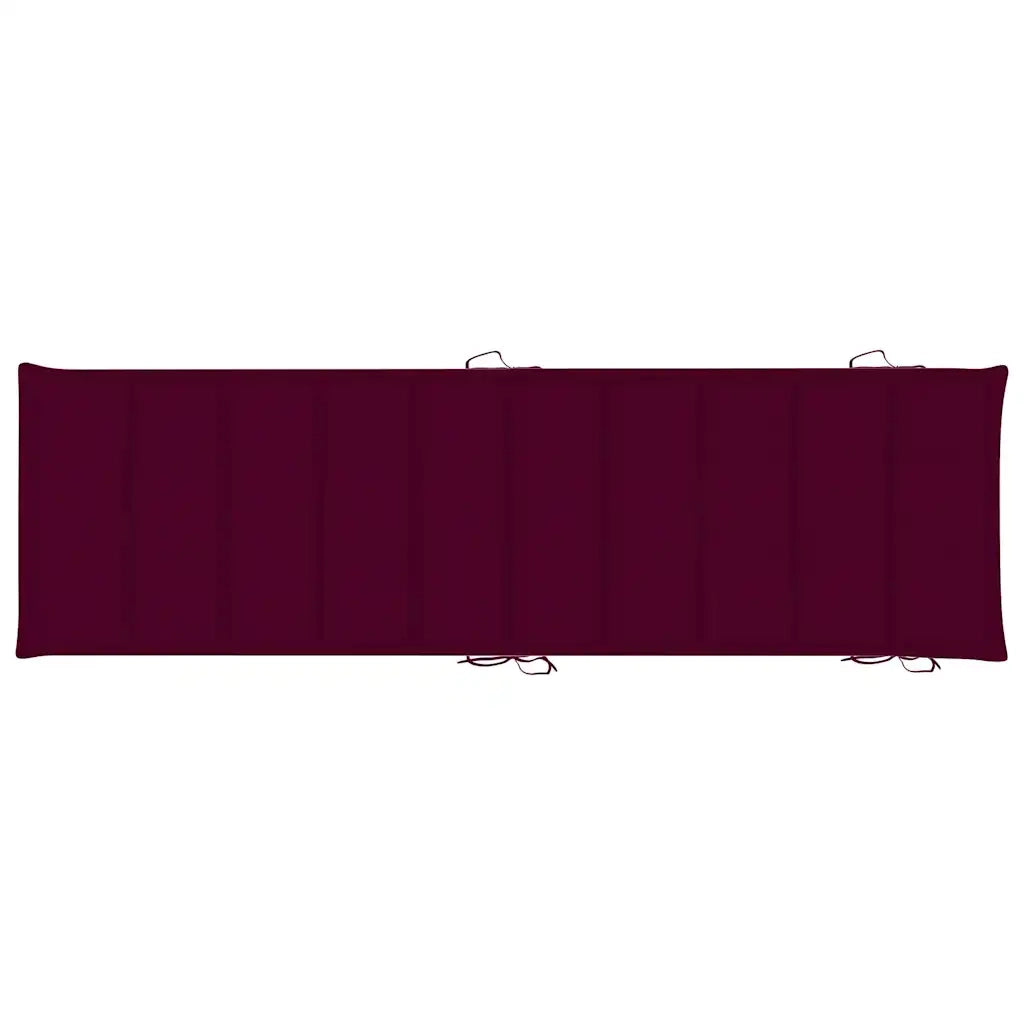 Lettini Prendisole 2 pz con Tavolo e Cuscini in Legno d'Acacia 3077385