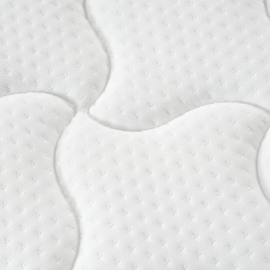 Materasso a molle insacchettate ergonomico bianco 90x200 cm
