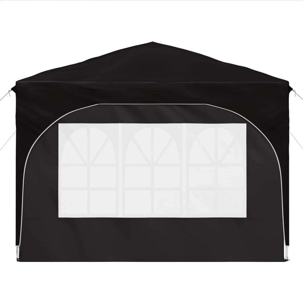 Tenda per feste a pop-up-Gazebo 290 x 290 x 245 cm Nero 704214