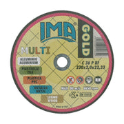 IMA DISCO UNIVERSALE GOLD PIANO D 230X2,0 MM- IMA- 50,0 pz