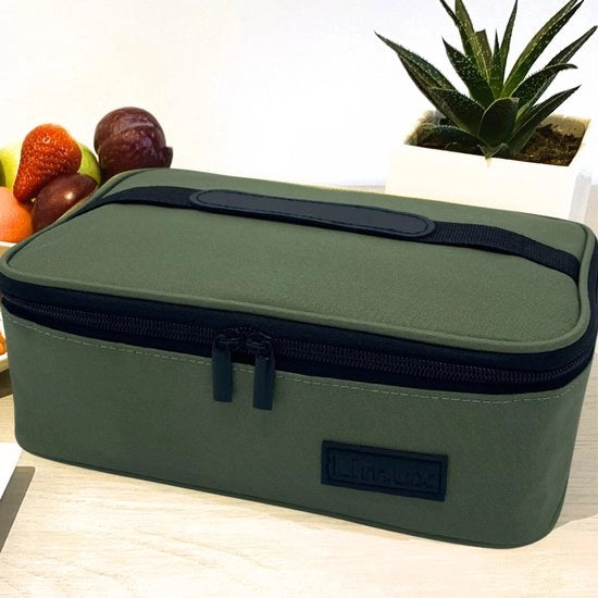 Piccola scatola per picnic per uomo, donna, adulto e bambino, portatile, termoisolata, scatola per picnic compatta per adulti, lavoro, ufficio, viaggio