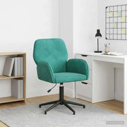 Sedia da scrivania girevole 54 x 55 x 90 cm Turchese 42034352