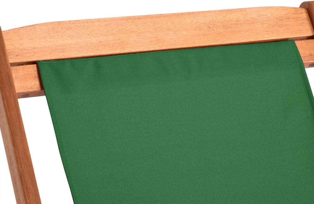 ® Sedia a Sdraio in Legno Acacia Pieghevole con Poggiatesta Traspirante Poltrona Relax Sedie Esterno Giardino