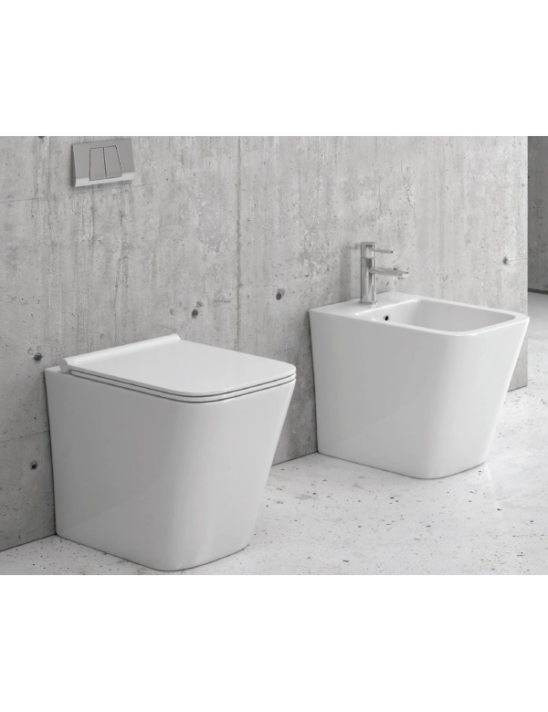 NENY bidet da appoggio 57x40x36,5 cm in porcellana