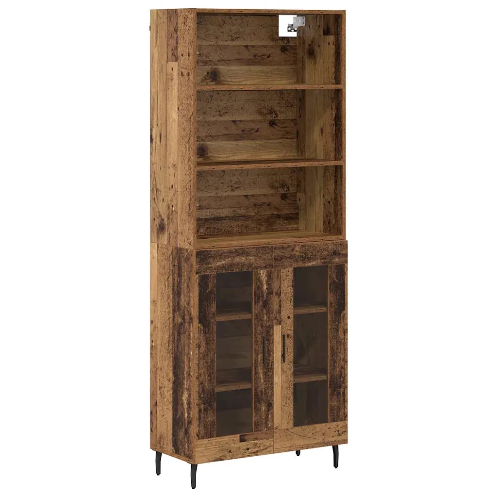 Credenza | Madia | Buffet da pranzo | Armadio da pranzo Legno vecchio 69,5 x 34 x 180 cm
