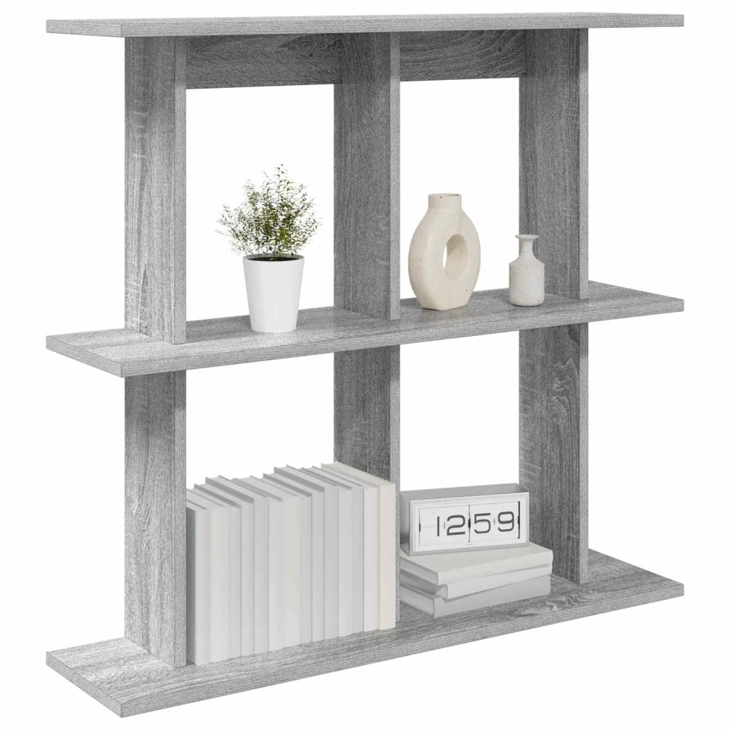 Scaffale da parete A parete Grigio 100 x 20 x 75 cm 8012089