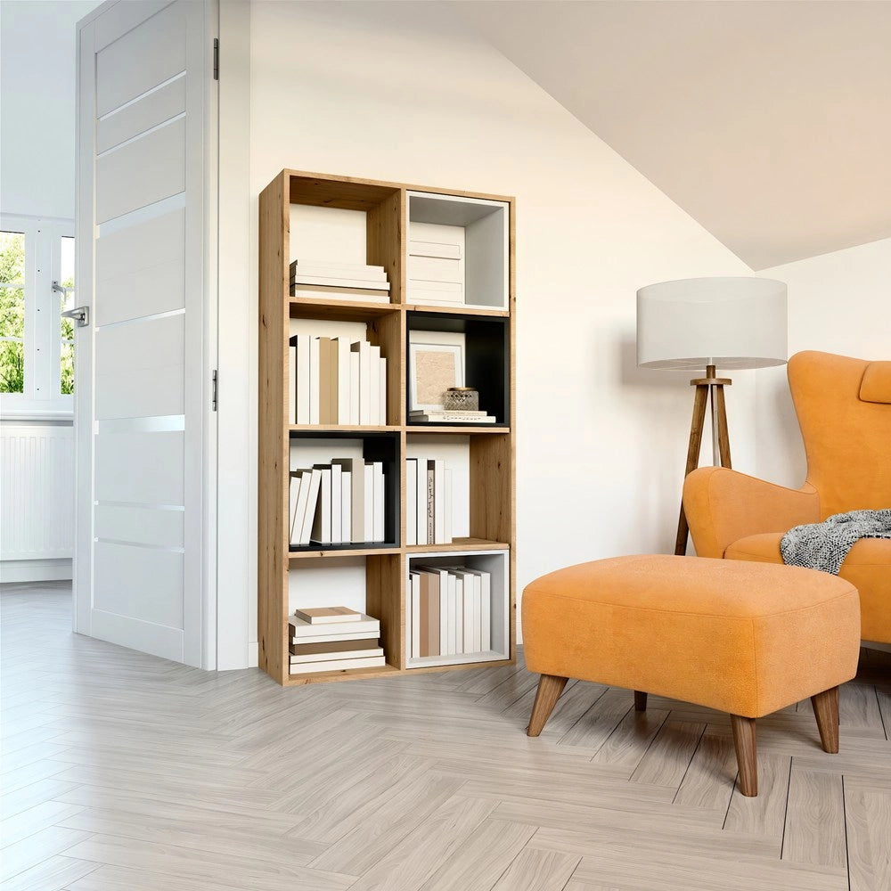 Scaffale MALAX 2x4 artisan libreria moderna