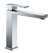 Rubinetto lavabo alto serie zoe, finitura cromata