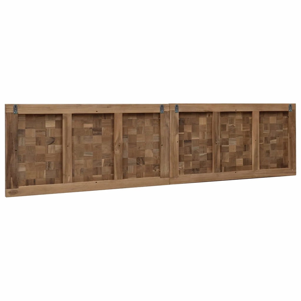 Testiera | Testata Naturale Legno di teak solido
