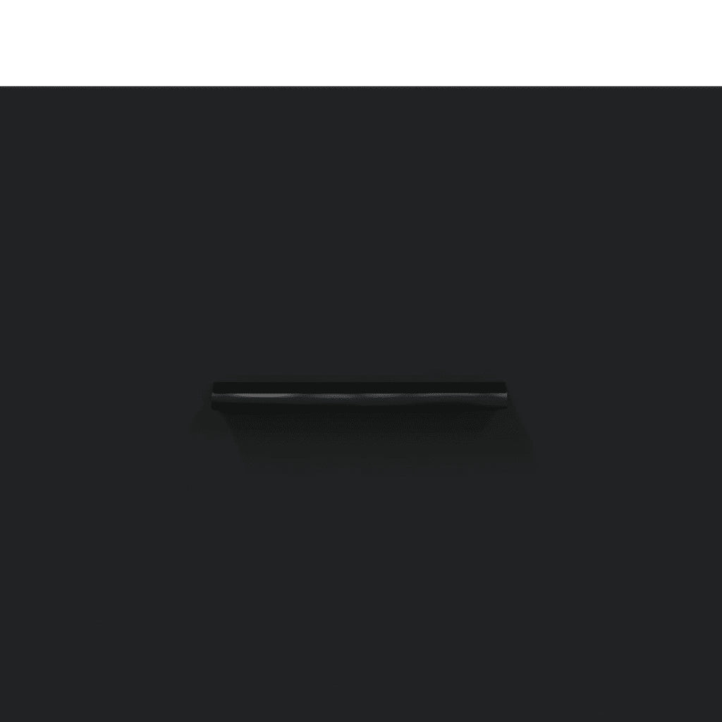 Mobile Porta TV Nero 80x36x50 cm in Legno Multistrato 828989