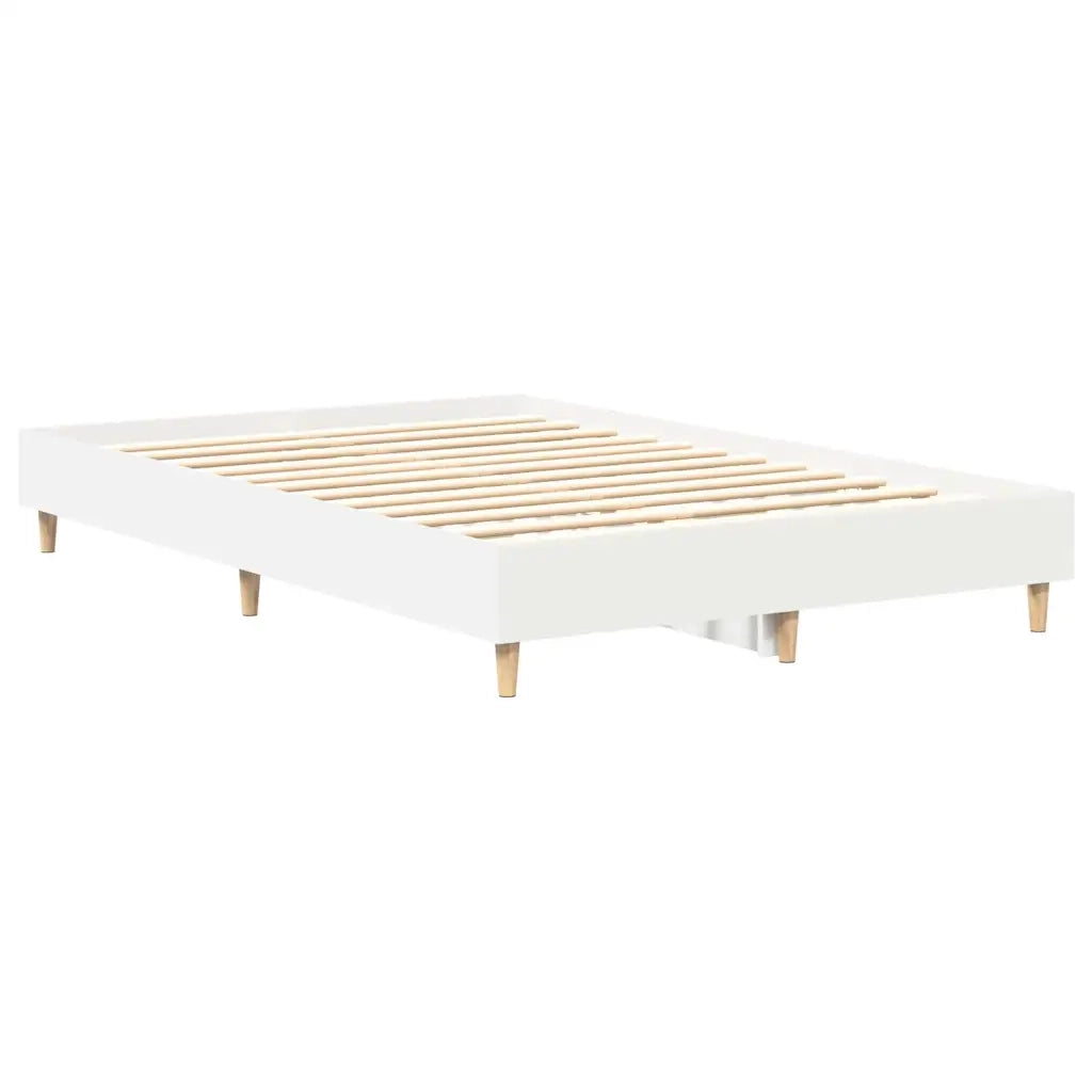 Struttura del letto Bianco 137 x 190 cm Legno ingegnerizzato 901003