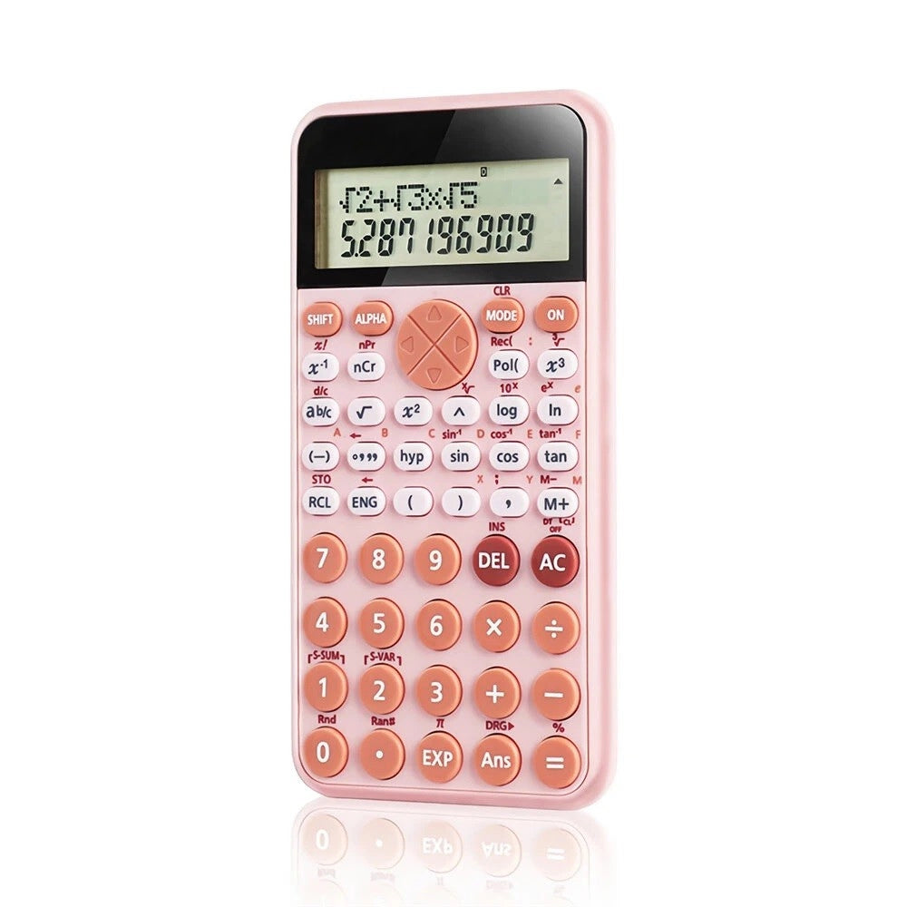Trade Shop - Calcolatrice Scientifica 240 Metodi Di Calcolo Uffici Scuola A 12 Cifre Pn-2891 -
