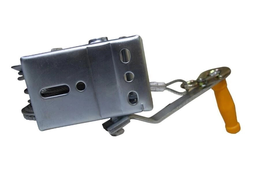 PARANCO MONTACARICHI VERRICELLO GANCIO MANUALE ARGANO 600 LB CAVO ACCIAIO 6 MT