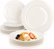 Set di piatti e bicchieri in ceramica biologico degradabile