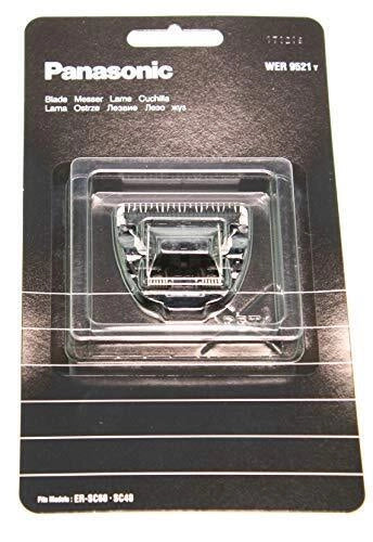 Panasonic WER9521Y1361 Lama di Ricambio per Regolabarba compatibile ER-SC40 ER-SC60 acciaio inox colore Nero