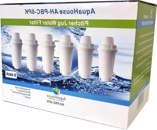 6 x filtri compatibili per carrello di filtro d'acqua classico