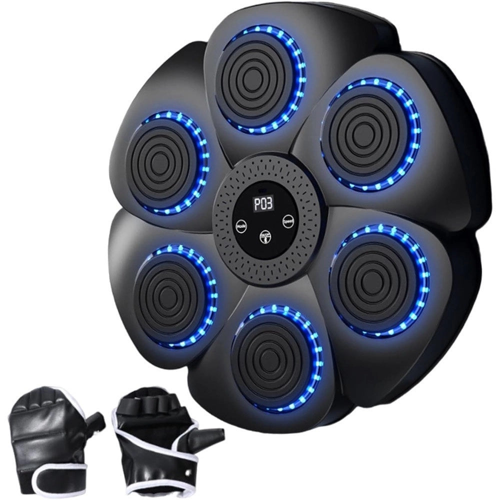Trade Shop - Macchina Musicale Per Boxe Attrezzatura Da Palestra Wireless Salvaspazio Per Fitness -