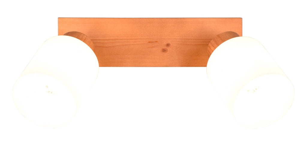 Plafoniera da Interno Attacco E14 in Legno naturale Naturale