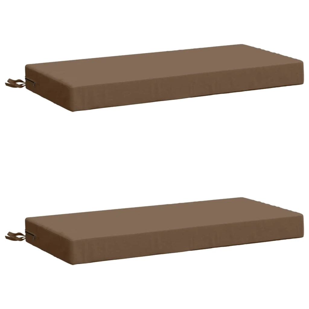 Cuscini per Panchina a 2 Pezzi SOEST 2 pz 100% Poliestere 949549