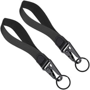Cinturino per chiavi 2 pezzi - Cordoncino per chiavi - Supporto per chiavi - Lanyard - Polyester - Duraturo, antiscivolo, 20 x 2,5 cm