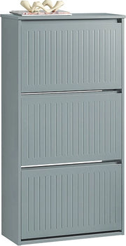 Organizzatore per scarpe - Ripostiglio per scarpe - Cassetto per scarpe - Scomparti regolabili in legno - MDF(E1) - 61cm x 120cm x 26cm - Disponibile in 3 colori