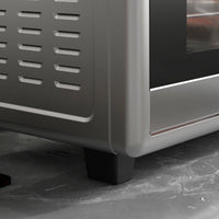 Fornetto Elettrico 30 Litri 1600W con 3 Funzioni di Cottura Argento