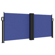 Tenda da Sole | Tenda parasole Laterale Retrattile Blu 100x600 cm