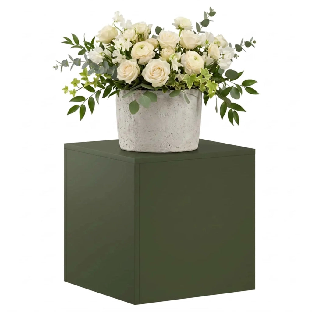 Supporto per piante Verde Oliva 40 x 40 x 40 cm Acciaio Corten 8012522