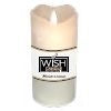 Candela wish led h15x7,5d cm quarzo