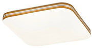 Plafoniera LED quadrata 33cm 18W bianca Rabalux Oscar2