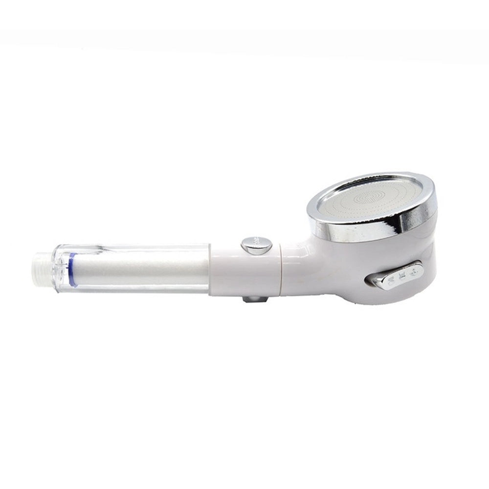 Trade Shop - Doccetta Soffione Doccia Con Filtro In Cotone Pp Purificatore D'acqua Q-hs59 3 Potenze -
